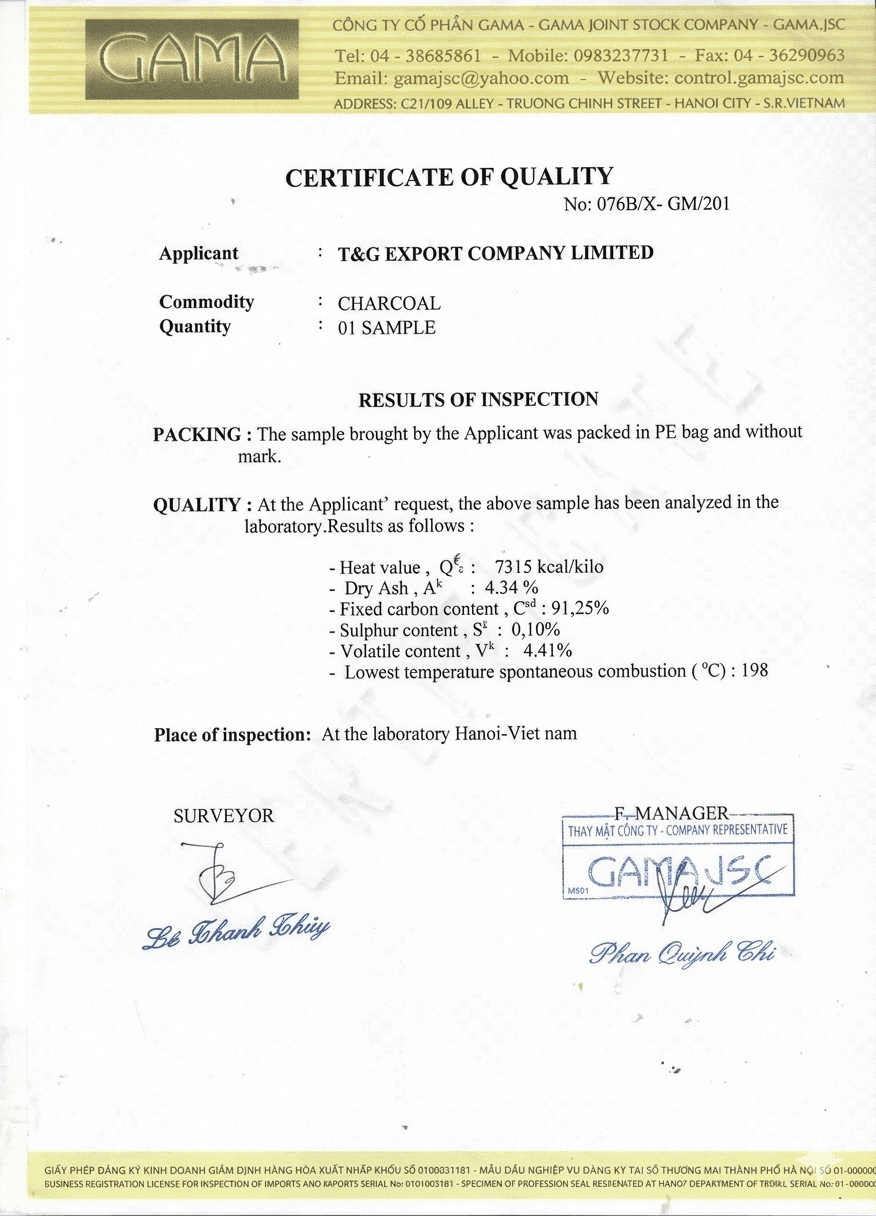 Certificate 1